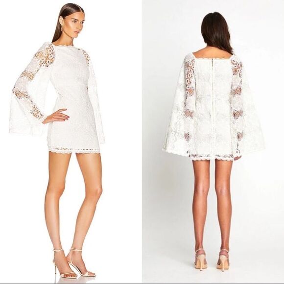 Alice McCall Diamond Veins Mini Dress AU4 - Picture 2 of 13